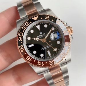Svizzera Replica Rolex GMT-Master II Rose Gold | RLX 66