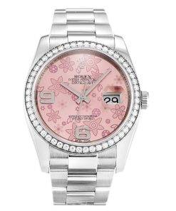 Rolex Datejust Pink Floral Dial 116244