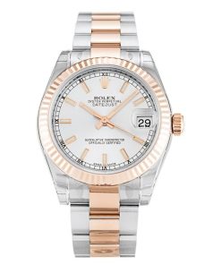 Rolex Datejust Mid-Size Argento Dial 178241