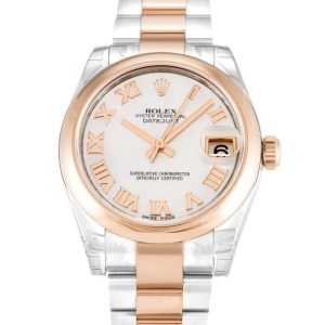 Rolex Datejust Mid-Size Pearl-White Dial 178241
