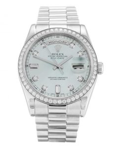 Rolex Day-Date Blue Dial 118346