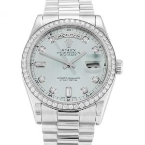Rolex Day-Date Blue Dial 118346