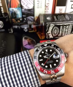 Svizzera Replica Rolex GMT-Master II Red-Nero | RLX 17