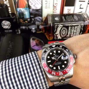 Svizzera Replica Rolex GMT-Master II Blue-Nero | RLX 17