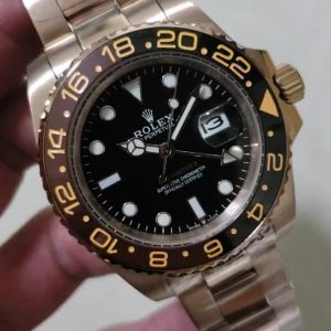 Svizzera Replica Rolex GMT-Master II Argento | RLX 66