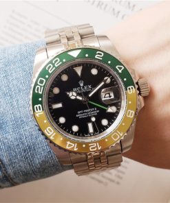 Svizzera Replica Rolex GMT-Master II Green-Yellow | RLX 190