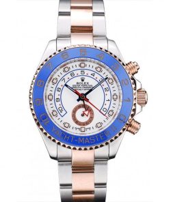 Rolex Yacht-Master Blue Ceramic Bezel White Dial Watch