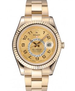 Rolex Sky Dweller Oyster Perpetual Special Edition 2012 Yellow Gold 80243