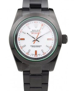 Rolex Milgauss Pro-Hunter Tinted Green Saphire White Dial PR116610