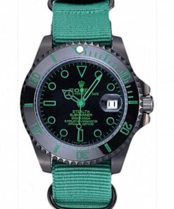 Rolex Stealth Submariner Green Nylon Strap 622009