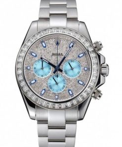 Rolex Cosmograph Daytona Diamond Dial Stainless Acciaio Case And Bracelet 1454251